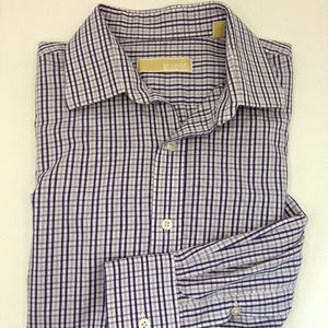 Michael Kors Mens Button up Dress Shirt 16 32/33